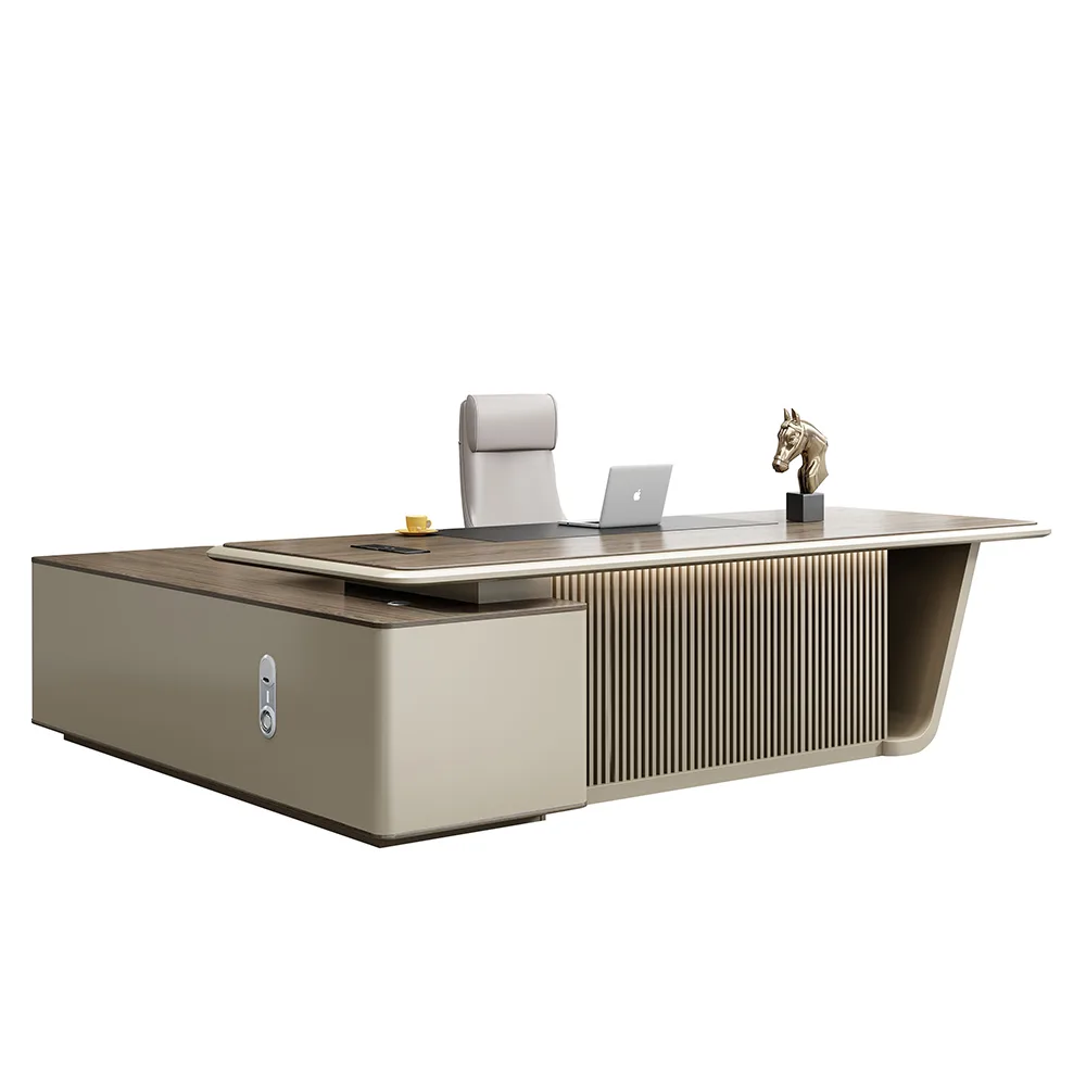 L-shape executive desk from the GBSS furniture portfolio