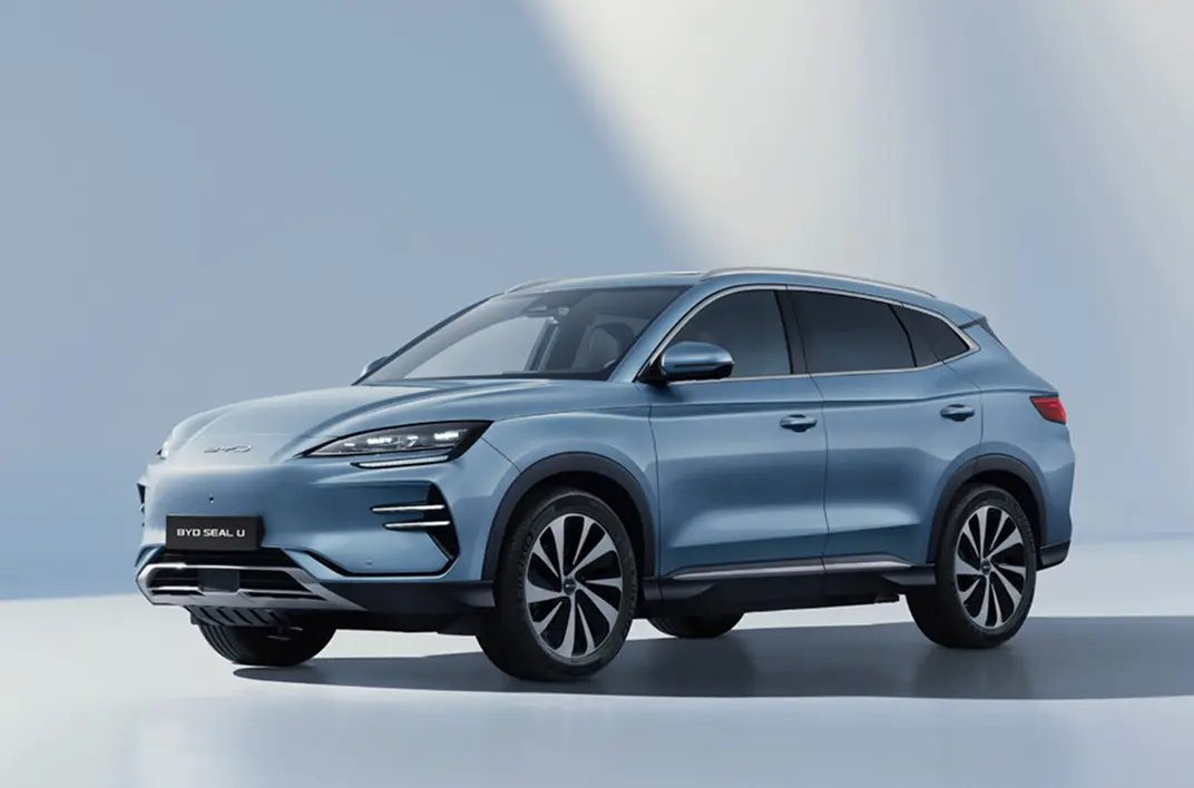 BYD Song PLUS presented as an example electric SUV sourced on request