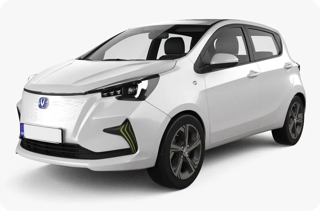 Changan BenBen E-Star presented as an example electric city car sourced on request