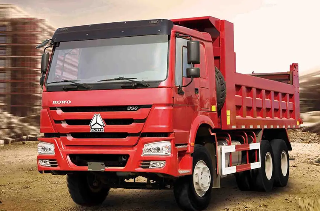 Sinotruk Howo presented as an example commercial truck sourced on request