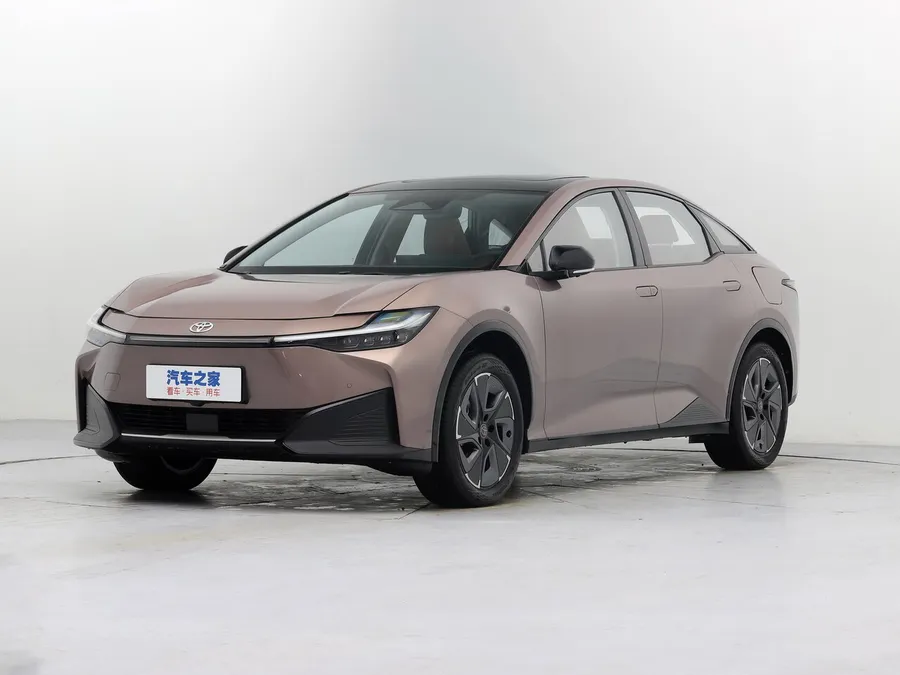 Toyota BZ3 presented as an example electric sedan sourced on request